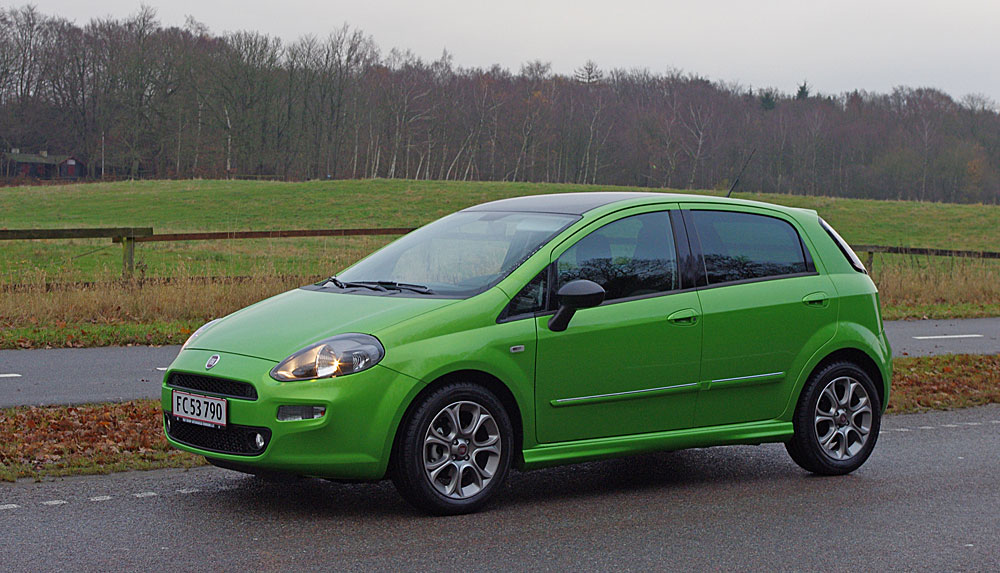 Biltest Fiat Punto TwinAir prøvekørsel test bilanmeldelse